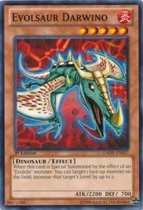 Evolsaur Darwino (Common / Short Print) [GAOV-EN027] Unlimited