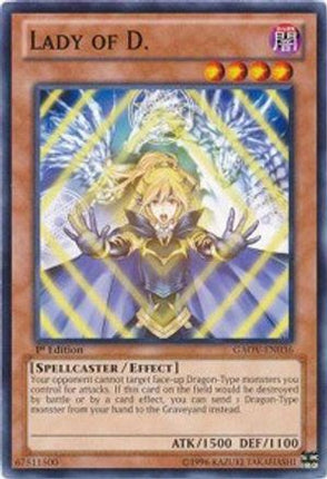 Lady of D. (Common / Short Print) [GAOV-EN036] 1st Edition