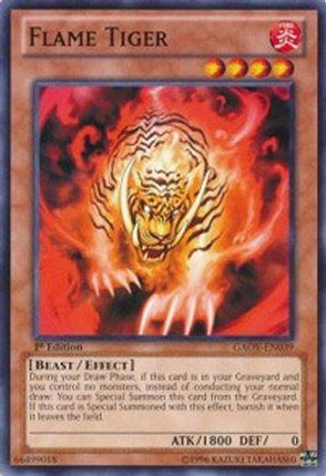 Flame Tiger (Common / Short Print) [GAOV-EN039] Unlimited