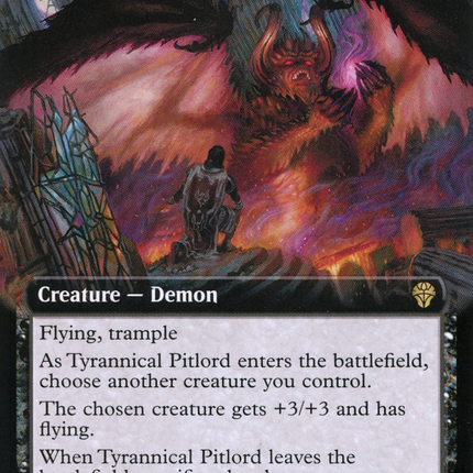 Tyrannical Pitlord (Extended Art) [Dominaria United]
