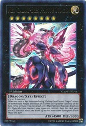 Neo Galaxy-Eyes Photon Dragon (Ultra Rare) [GAOV-EN041] 1st Edition