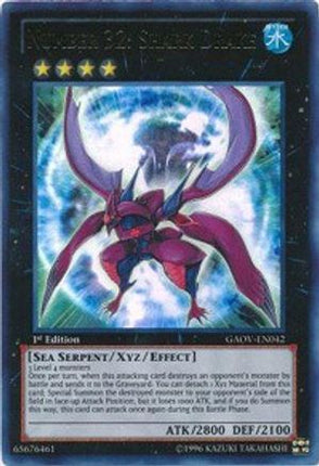 Number 32: Shark Drake (Ultra Rare) [GAOV-EN042] Unlimited