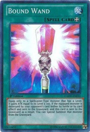 Bound Wand (Super Rare) [GAOV-EN051] 1st Edition