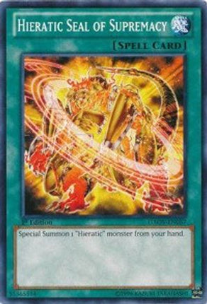 Hieratic Seal of Supremacy (Common / Short Print) [GAOV-EN057] 1st Edition