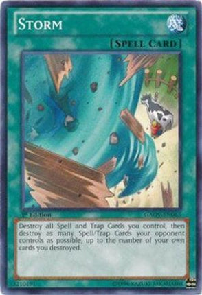 Storm (Common / Short Print) [GAOV-EN065] 1st Edition