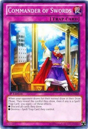Commander of Swords (Common / Short Print) [GAOV-EN068] Unlimited