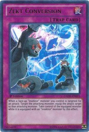 Zekt Conversion (Ultra Rare) [GAOV-EN073] 1st Edition