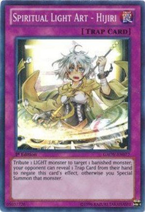 Spiritual Light Art - Hijiri (Super Rare) [GAOV-EN077] 1st Edition