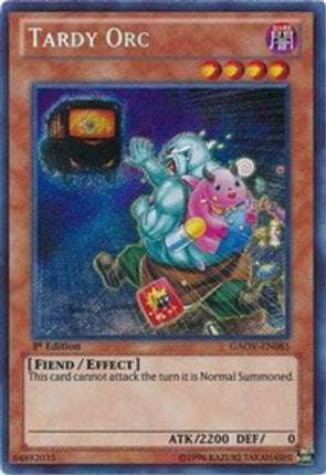 Tardy Orc (Secret Rare) [GAOV-EN085] Unlimited