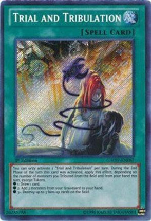 Trial and Tribulation (Secret Rare) [GAOV-EN087] 1st Edition