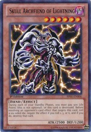 Skull Archfiend of Lightning (Rare) [BP01-EN006] 1st Edition