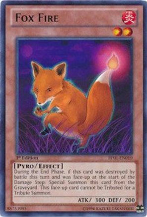Fox Fire (Rare) [BP01-EN010] Unlimited