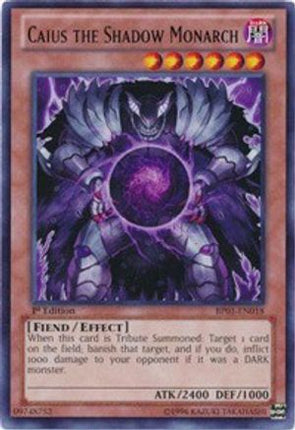 Caius the Shadow Monarch (Rare) [BP01-EN018] Unlimited