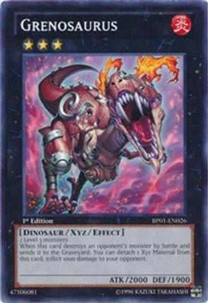 Grenosaurus (Rare) [BP01-EN026] 1st Edition