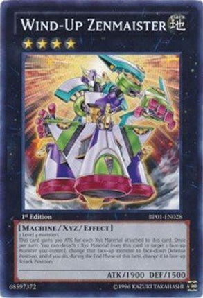 Wind-Up Zenmaister (Rare) [BP01-EN028] Unlimited