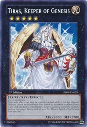 Tiras, Keeper of Genesis (Rare) [BP01-EN029] 1st Edition