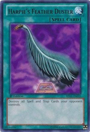 Harpie's Feather Duster (Rare) [BP01-EN035] 1st Edition