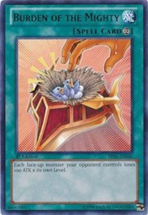 Burden of the Mighty (Rare) [BP01-EN045] Unlimited
