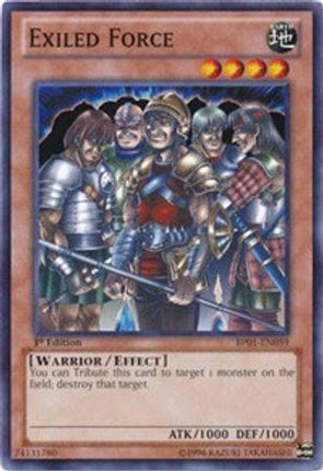 Exiled Force (Common / Short Print) [BP01-EN059] Unlimited