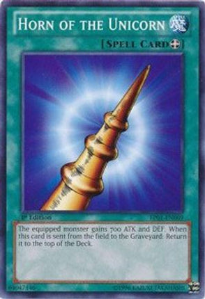 Horn of the Unicorn (Common / Short Print) [BP01-EN069] Unlimited