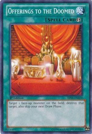 Offerings to the Doomed (Common / Short Print) [BP01-EN070] Unlimited