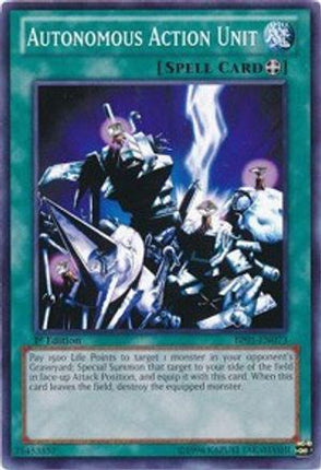 Autonomous Action Unit (Common / Short Print) [BP01-EN073] Unlimited