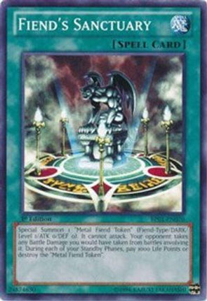 Fiend's Sanctuary (Common / Short Print) [BP01-EN076] Unlimited