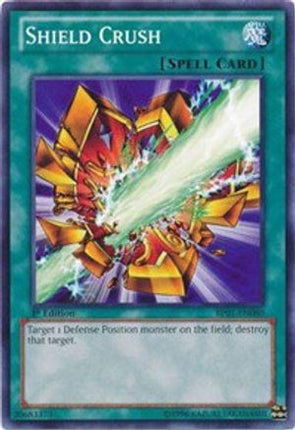Shield Crush (Common / Short Print) [BP01-EN080] Unlimited