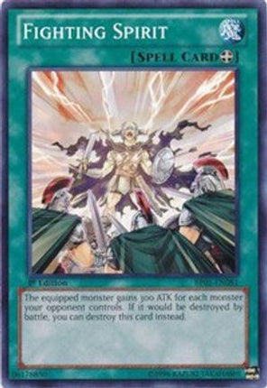 Fighting Spirit (Common / Short Print) [BP01-EN081] Unlimited
