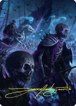 Rise of the Dark Realms Art Card (37/54) (Gold-Stamped Signature) [Art Series: Foundations]