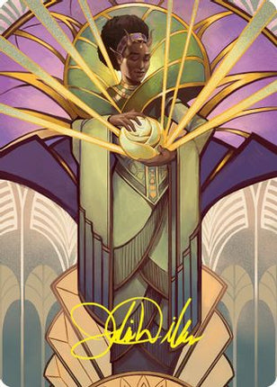 Bloom Tender Art Card (54/54) (Gold-Stamped Signature) [Art Series: Foundations]