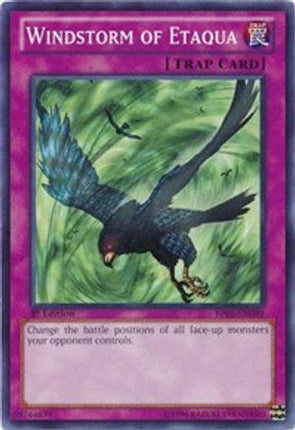 Windstorm of Etaqua (Common / Short Print) [BP01-EN089] 1st Edition