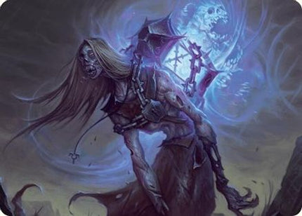 Soul-Shackled Zombie Art Card (9/54) [Art Series: Foundations]