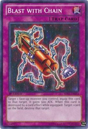 Blast with Chain (Common / Short Print) [BP01-EN093] 1st Edition
