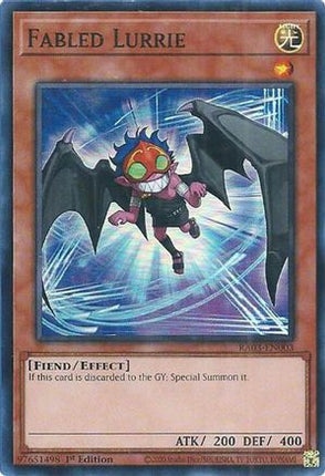 Fabled Lurrie [RA03-EN003] Super Rare 1st Edition