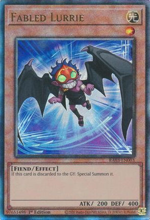 Fabled Lurrie  [RA03-EN003] Ultimate Rare 1st Edition