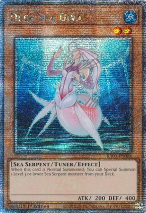 Deep Sea Diva  [RA03-EN004] Quarter Century Secret Rare 1st Edition
