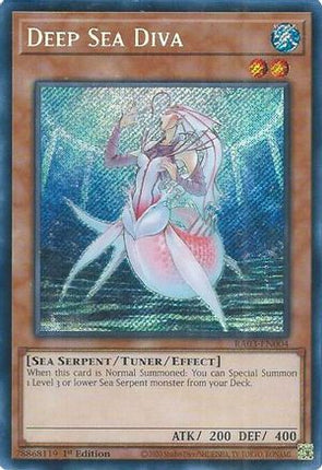 Deep Sea Diva  [RA03-EN004] Secret Rare 1st Edition