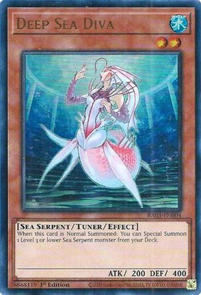 Deep Sea Diva  [RA03-EN004] Ultra Rare 1st Edition