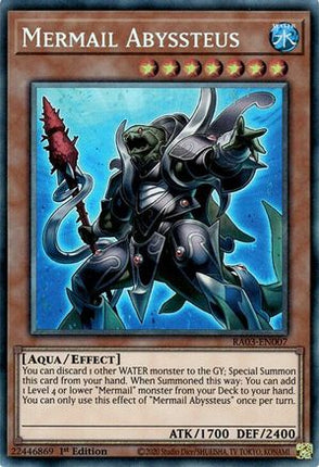 Mermail Abyssteus  [RA03-EN007] Collector's Rare 1st Edition