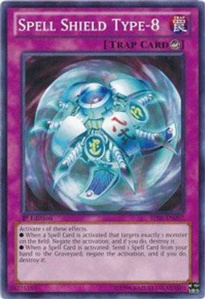 Spell Shield Type-8 (Common / Short Print) [BP01-EN097] Unlimited