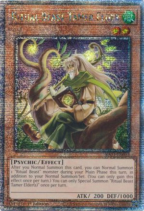 Ritual Beast Tamer Elder  [RA03-EN012] Quarter Century Secret Rare 1st Edition