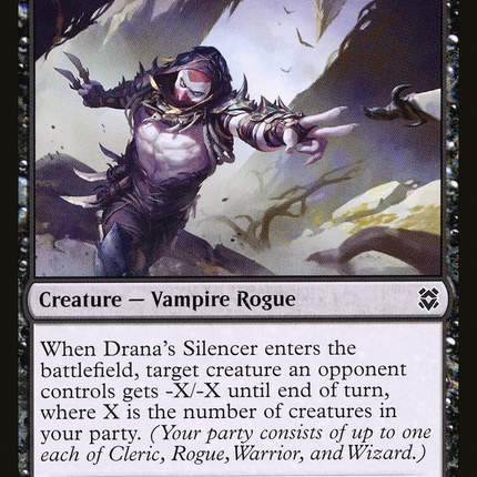Drana's Silencer [Zendikar Rising]