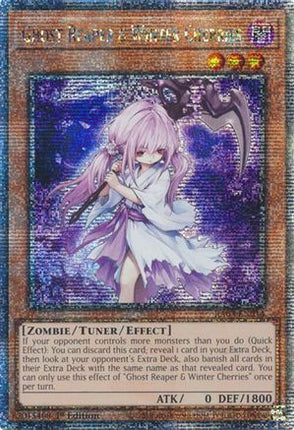 Ghost Reaper & Winter Cherries (Quarter Century Secret Rare)  [RA03-EN014] 1st Edition