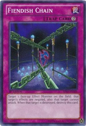 Fiendish Chain (Common / Short Print) [BP01-EN105] 1st Edition