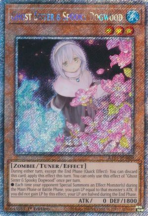 Ghost Sister & Spooky Dogwood  [RA03-EN020] Platinum Secret Rare 1st Edition