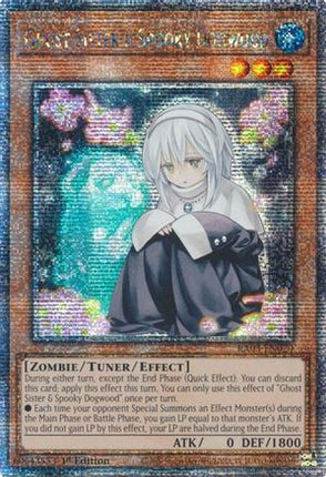Ghost Sister & Spooky Dogwood  [RA03-EN020] Quarter Century Secret Rare 1st Edition
