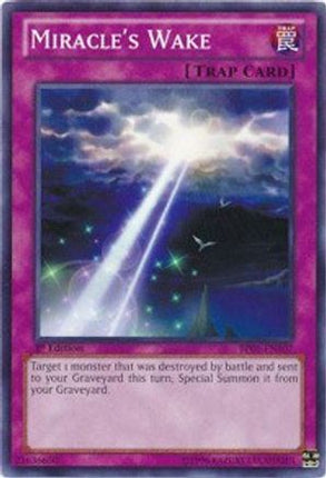 Miracle's Wake (Common / Short Print) [BP01-EN107] 1st Edition
