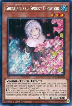 Ghost Sister & Spooky Dogwood (Alternate Art) (Secret Rare)  [RA03-EN020] 1st Edition