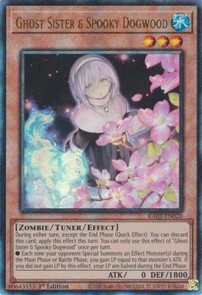 Ghost Sister & Spooky Dogwood  [RA03-EN020] Ultimate Rare 1st Edition